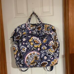Floral Vera Bradley Backpack